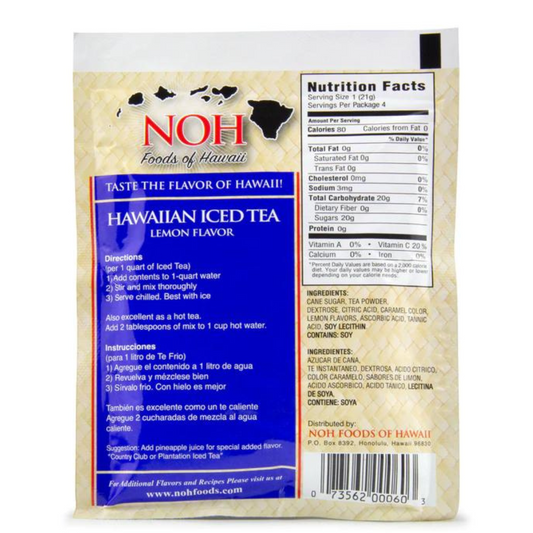 Noh Foods of Hawai'i Hawaiian Ice Tea Mix