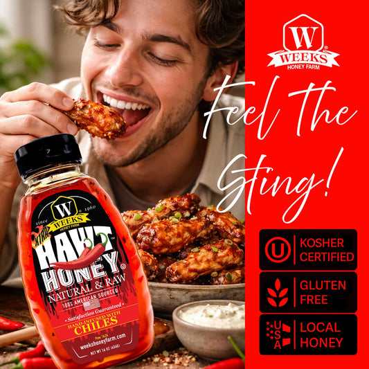 Week's Hawt Honey: Raw, Natural Chile-Infused Hot Honey from the South