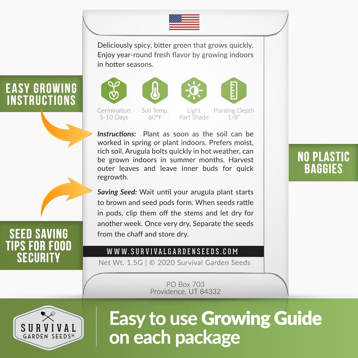 Complete Survival Garden Kit – 100 Seeds to Grow Food for Your Family