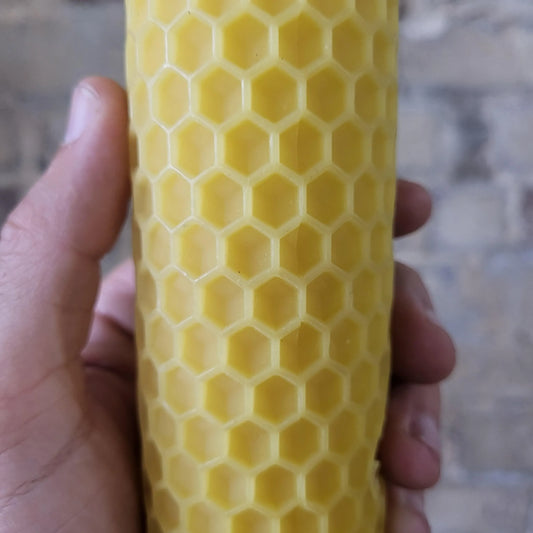 Honey Comb Beeswax Candle, image 2 of 2