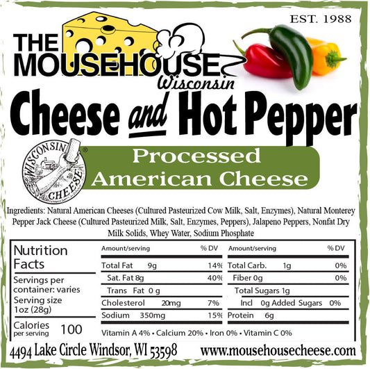 Cheese and Hot Pepper