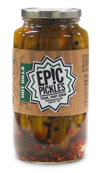 Hot Dills by Epic Pickles
