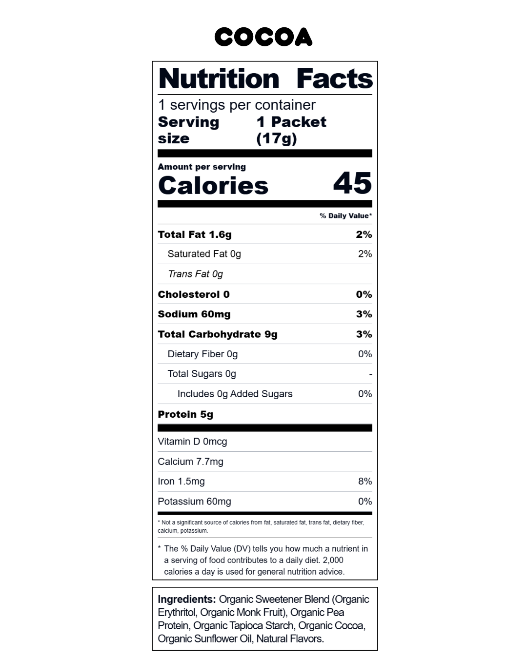 Cocoa Protein SprinkleBites™ (10-Pack)