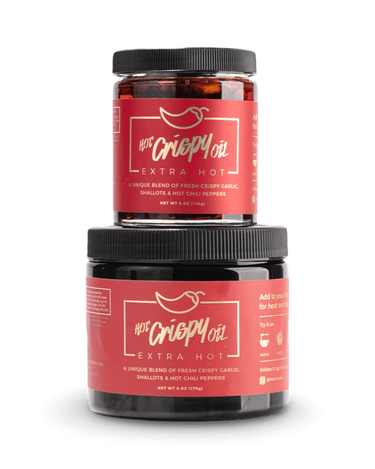Extra Hot Crispy Oil – Chili Crisp Garlic Oil