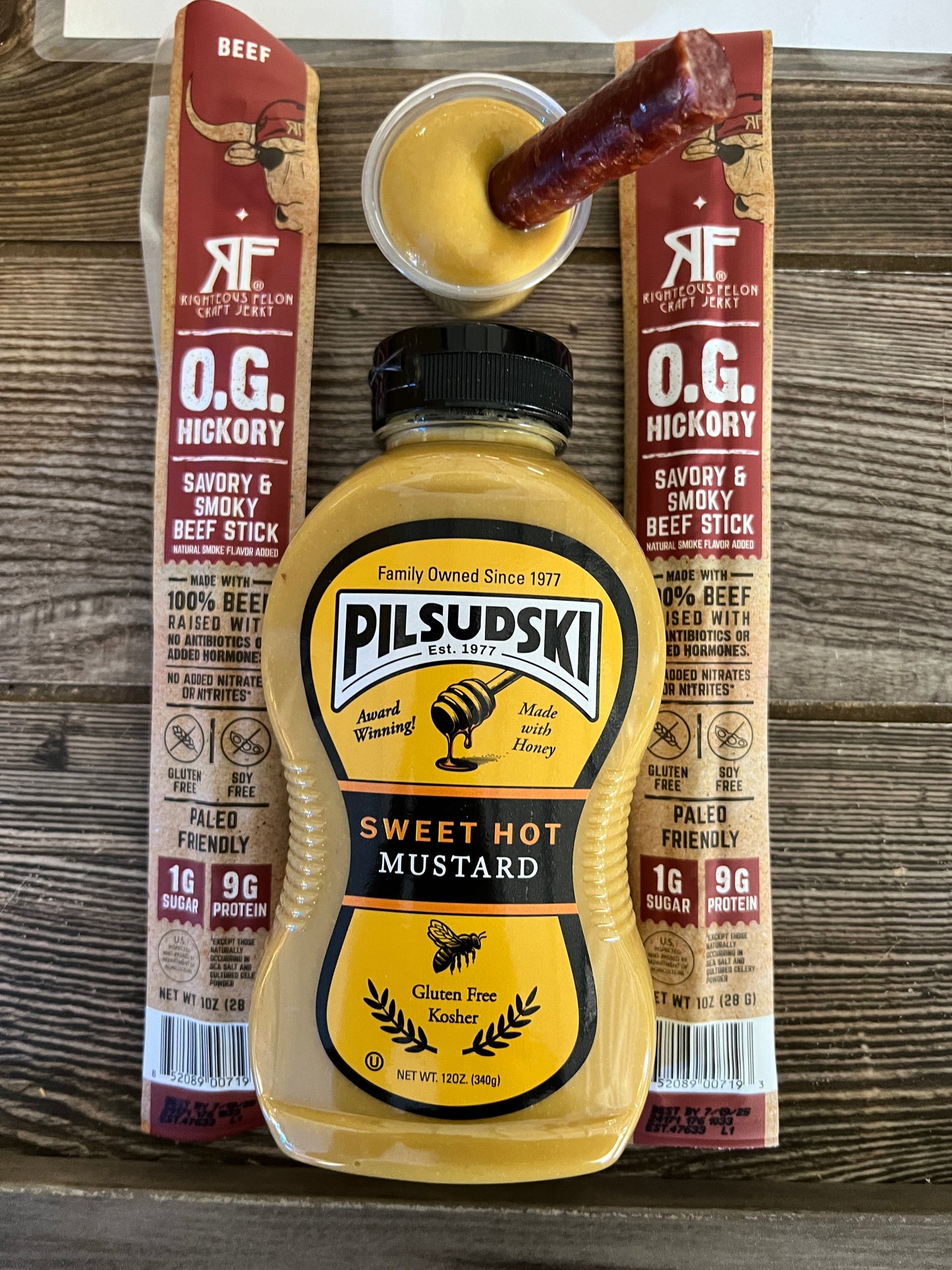 Sweet Hot Mustard With Honey