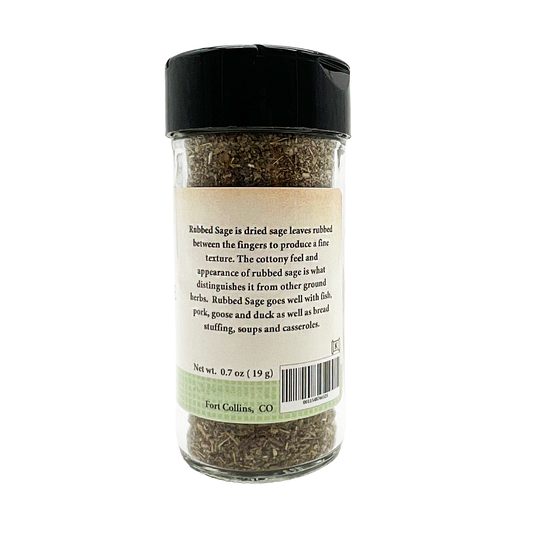 Sage, Rubbed