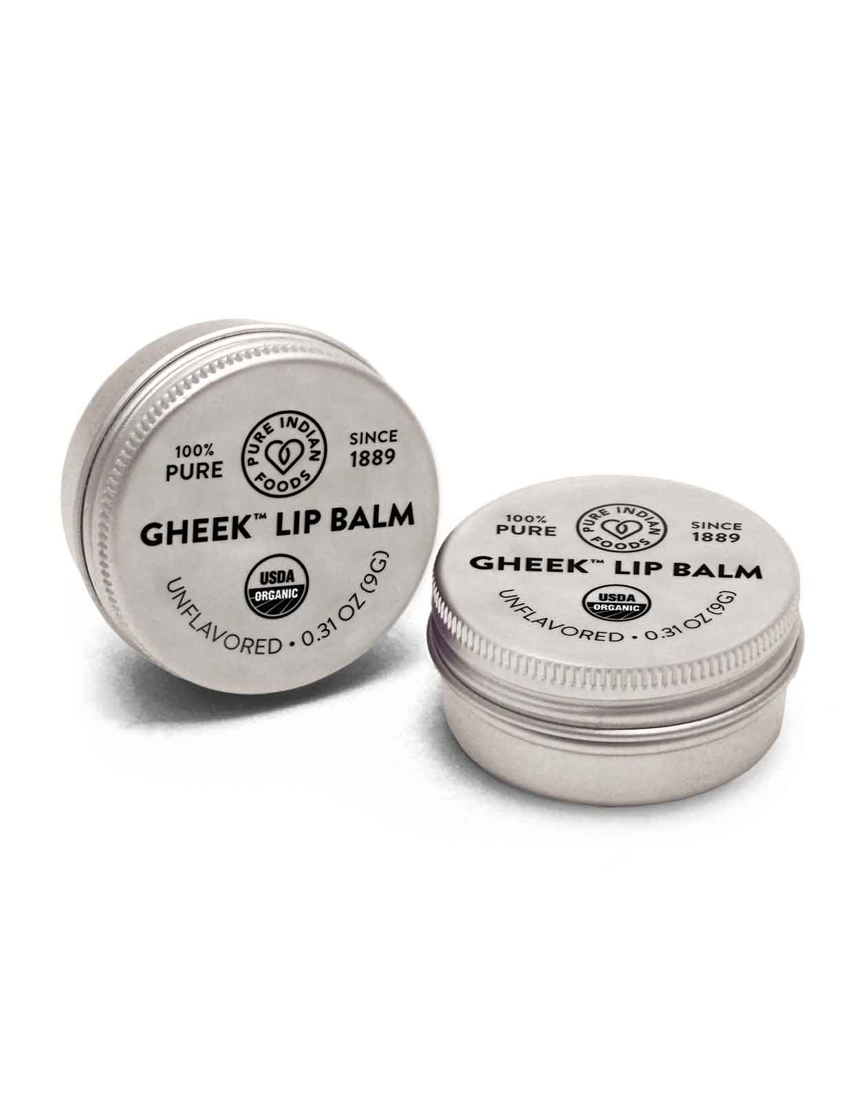 GHEEK™ Ghee Lip Balm, Certified Organic