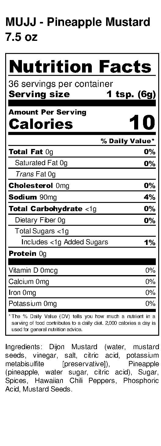 Dip into Paradise Pineapple Mustard