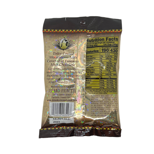 Island Princess Mini Meles Toffee Chocolate Macs