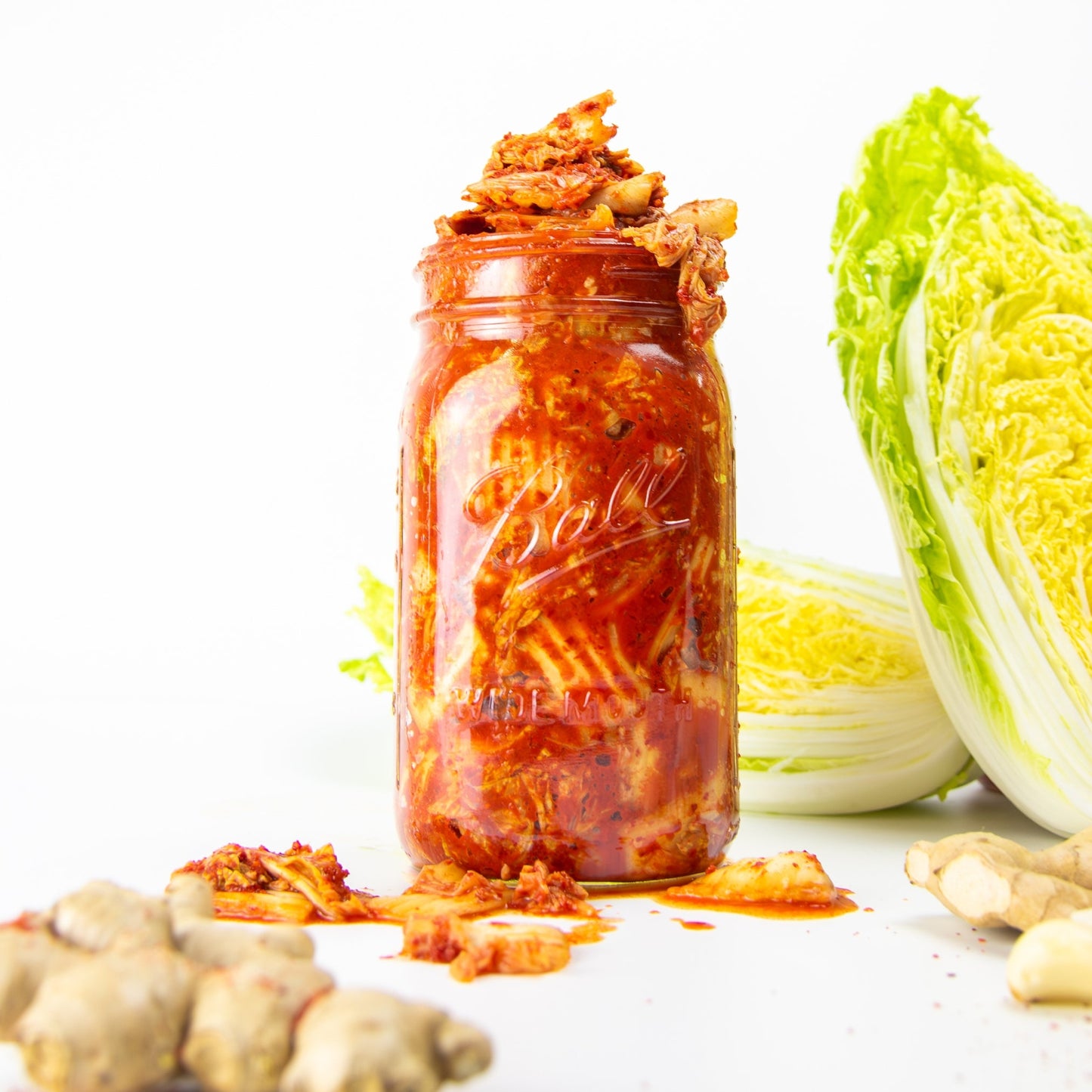 Vegan Napa Cabbage Kimchi