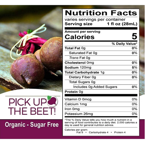 Try Before You Buy - 2 x 2oz Organic Raw Beet Juice Kvass