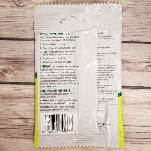 Yellowjacket Attractant Refill 4-week