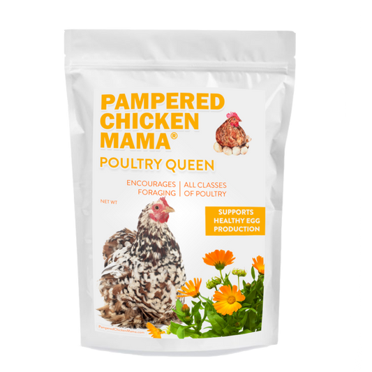 Poultry Queen Mealworm, Premium Corn, Flax Seeds, & Herb Treat For Pet Chickens