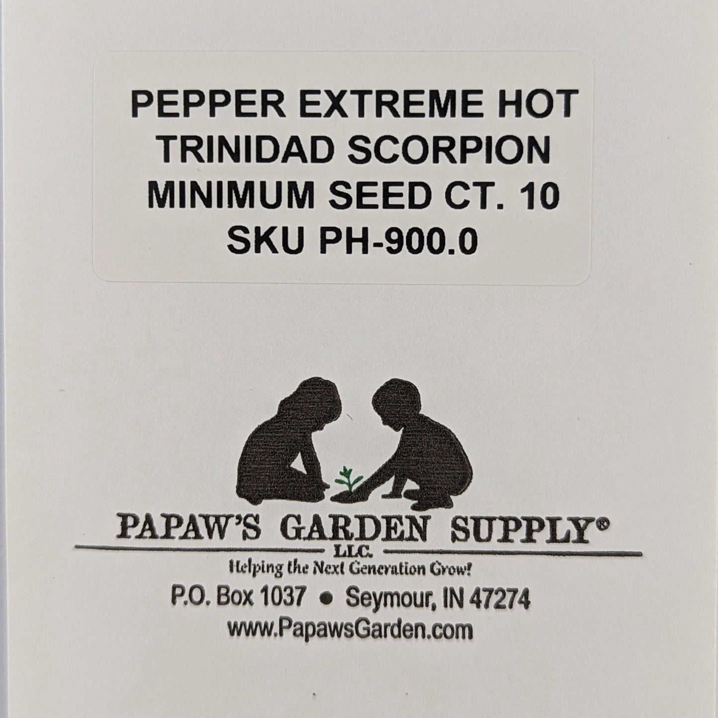 Trinidad Scorpion Extreme Hot Pepper Seeds
