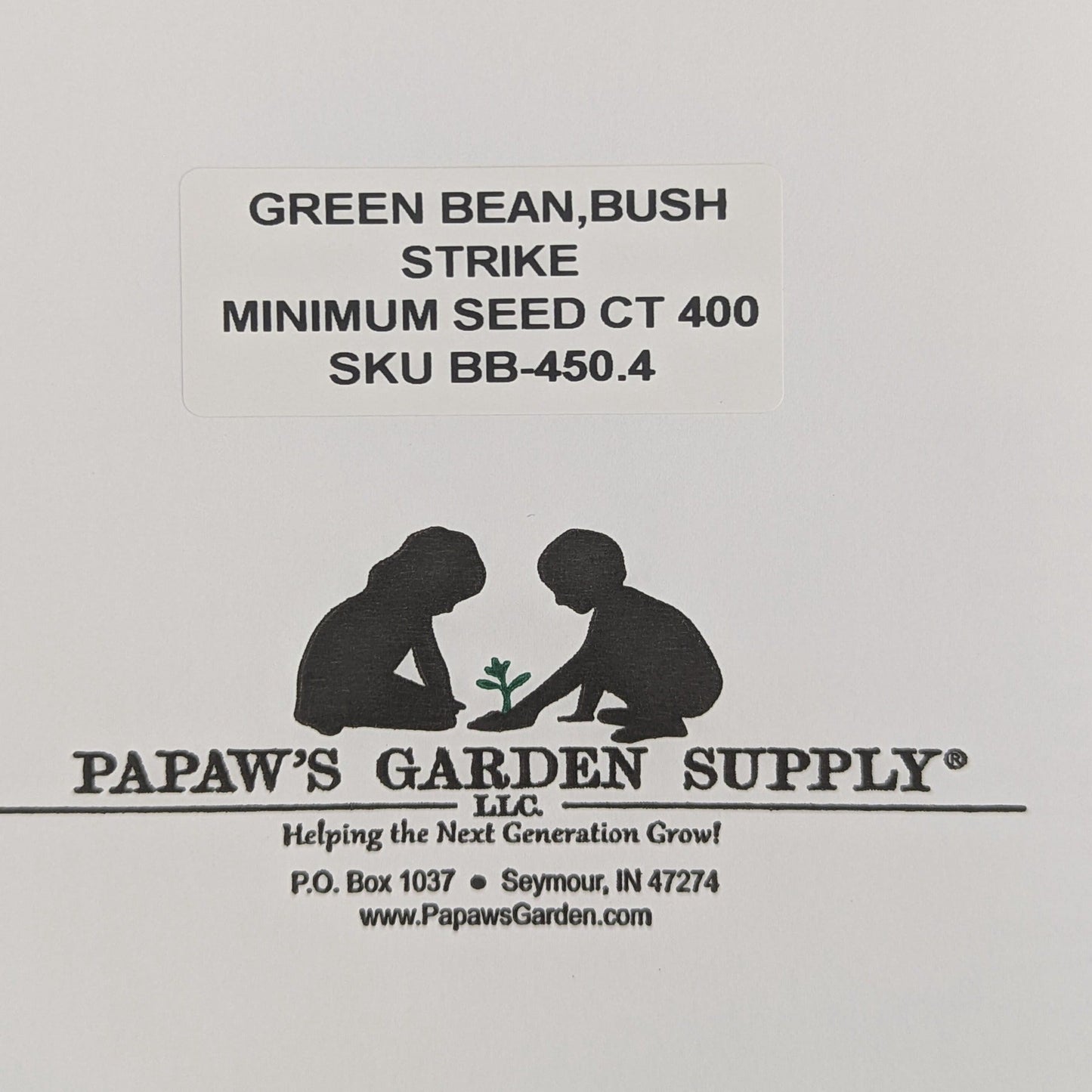 Strike Bush Green Bean Untreated and Treated Seeds