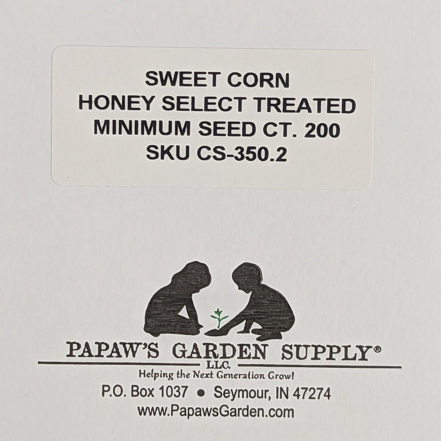 Honey Select Treated Yellow Hybrid Sweet Corn Seed