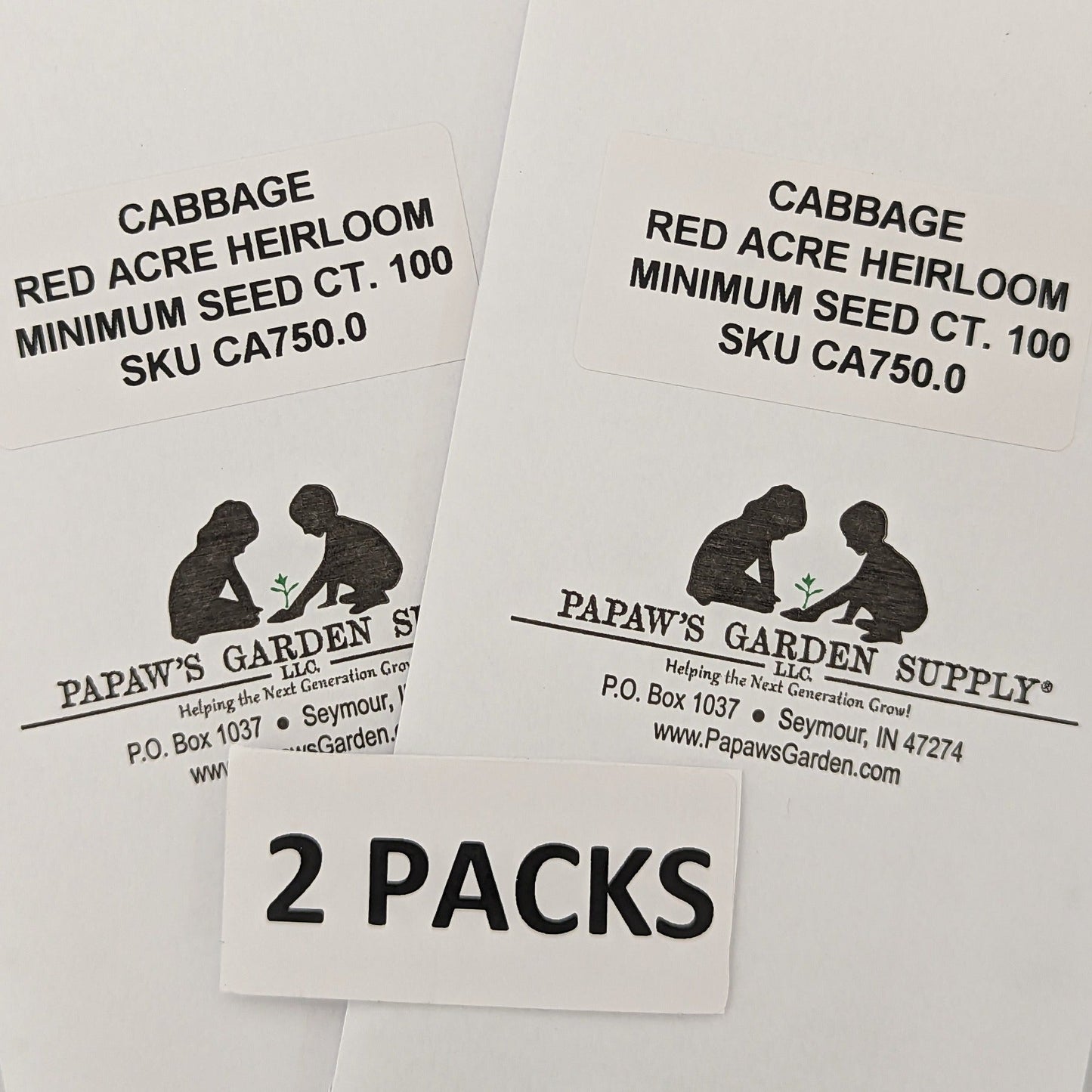 Red Acre Heirloom Cabbage Seeds