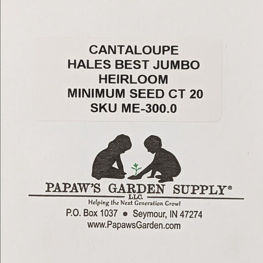 Hales Best Jumbo Heirloom Cantaloupe Seeds