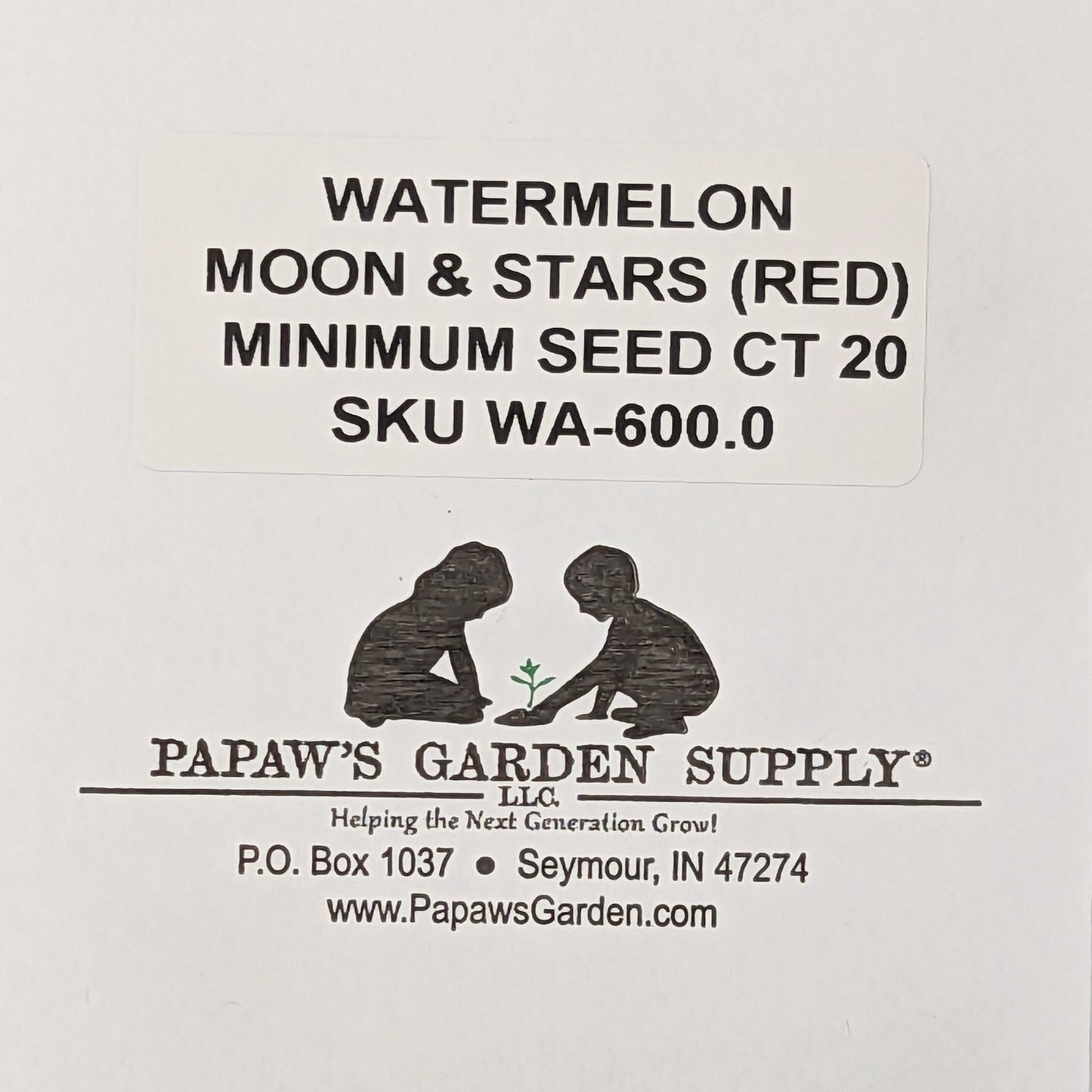 Moon & Stars Red Heirloom Watermelon Seeds