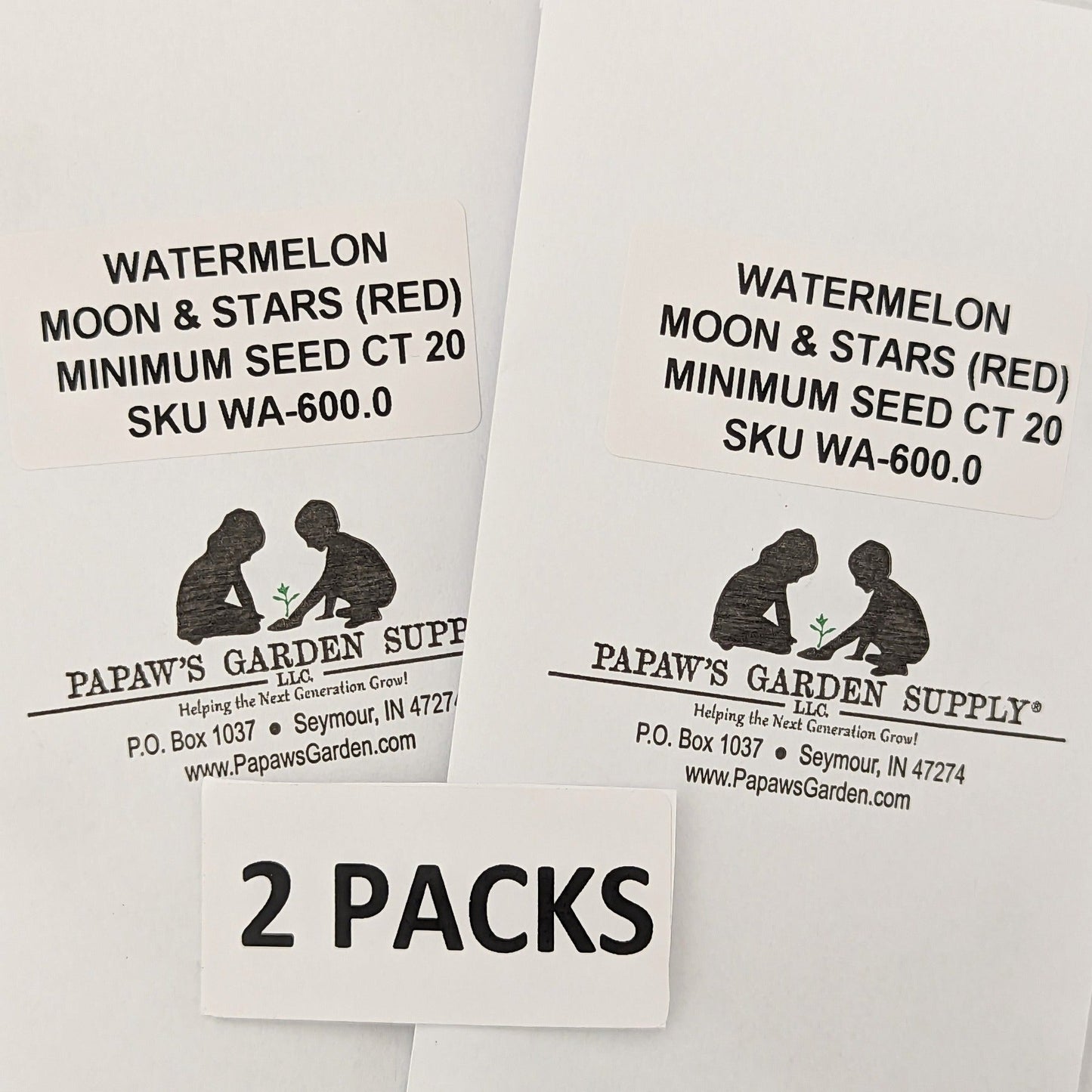 Moon & Stars Red Heirloom Watermelon Seeds
