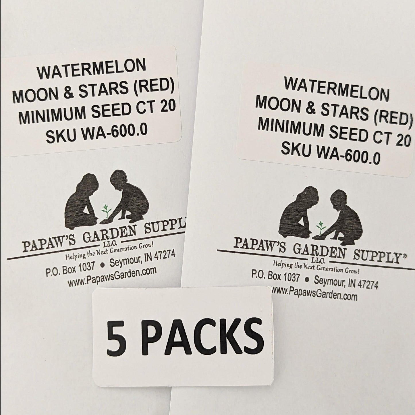 Moon & Stars Red Heirloom Watermelon Seeds
