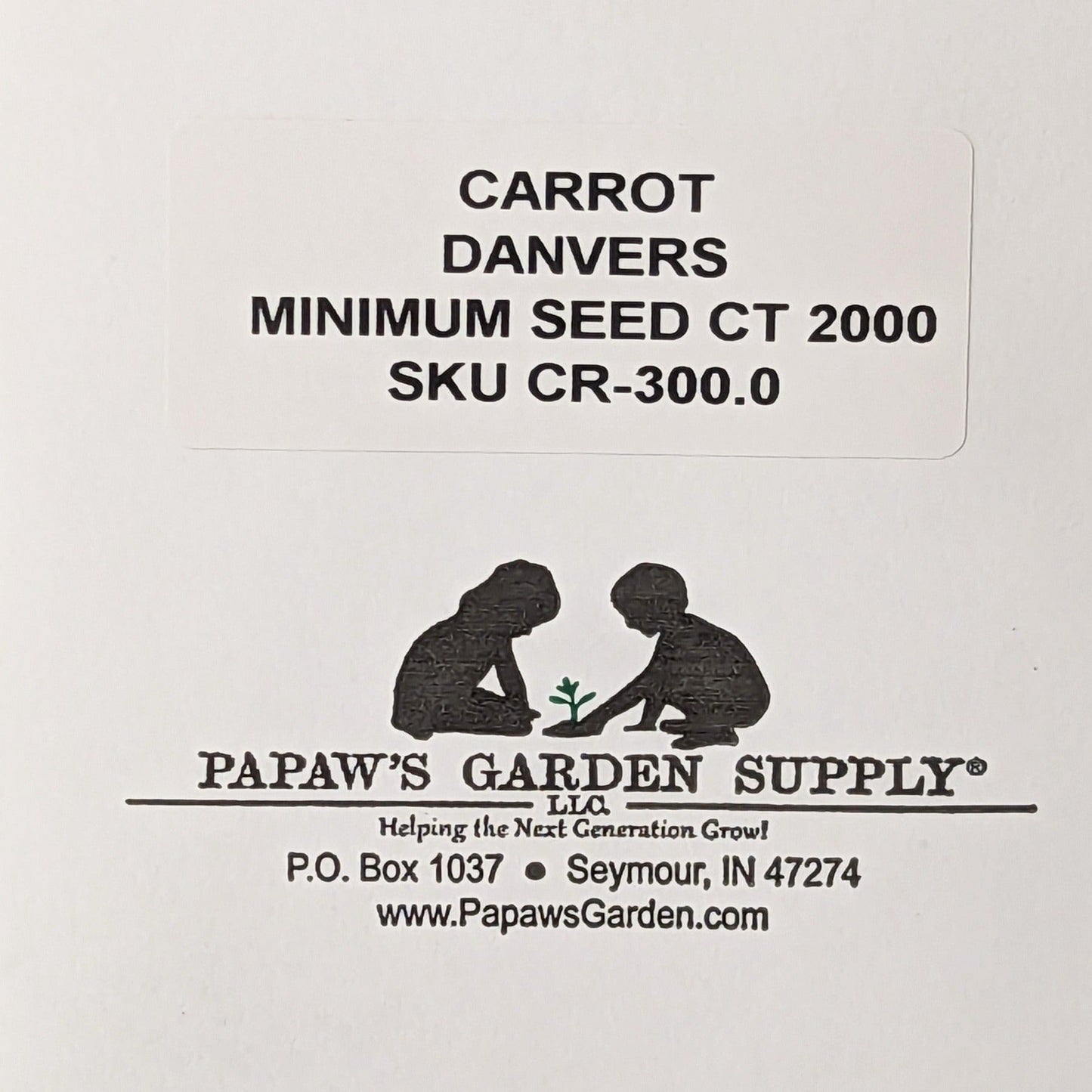 Danvers Heirloom Carrot Seeds