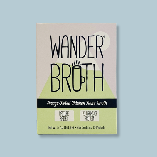 Organic Pasture-Raised Chicken Bone Broth by Wander Broth