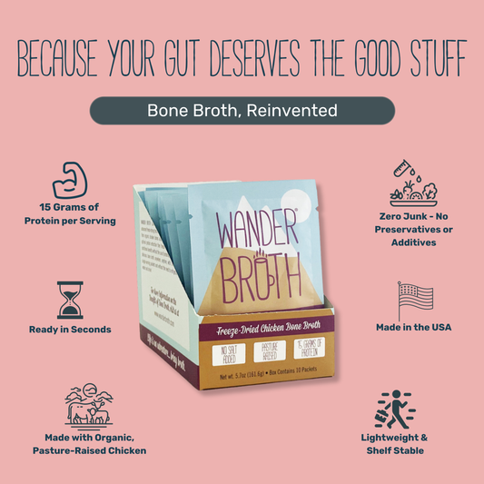 No Salt Added Organic Pasture-Raised Chicken Bone Broth