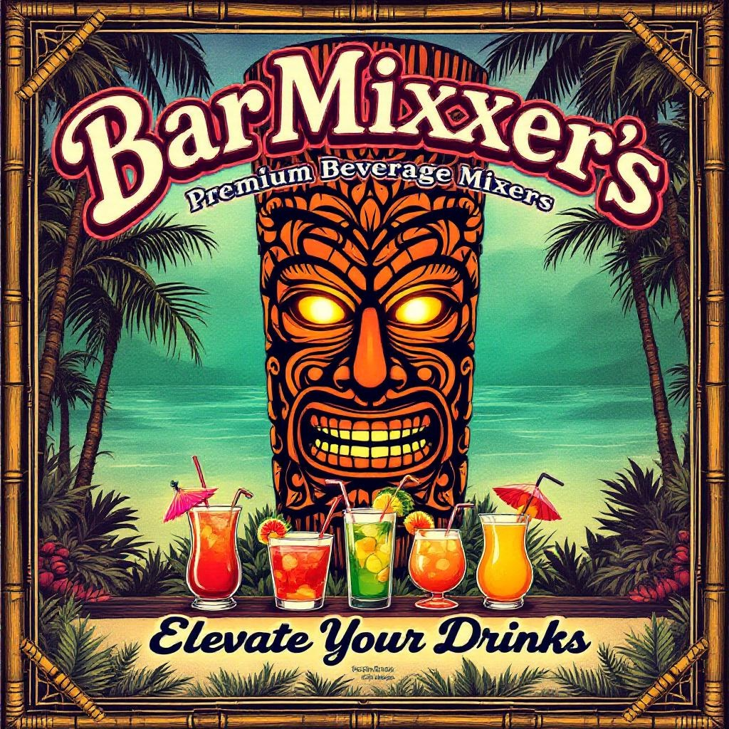 BarMixxers Dads Old Fashioned Beverage Mixer - 32 Servings - 16oz