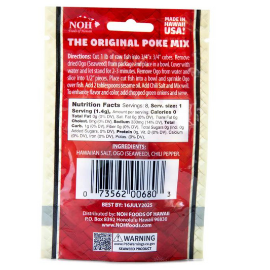 Noh Foods of Hawai'i Hawaiian Poke Mix