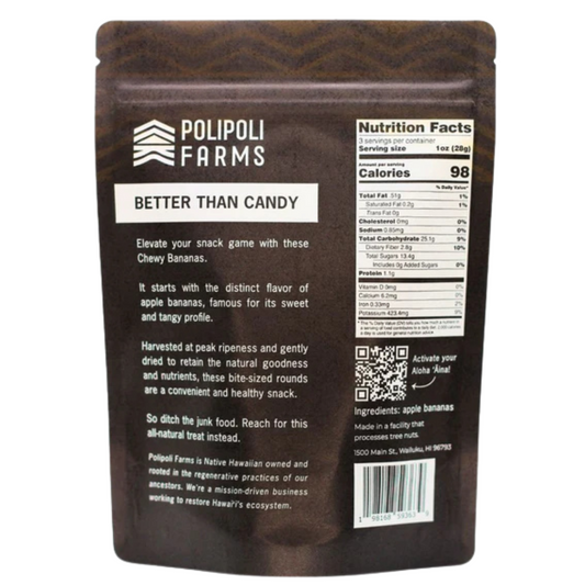 Polipoli Farms Chewy Banana