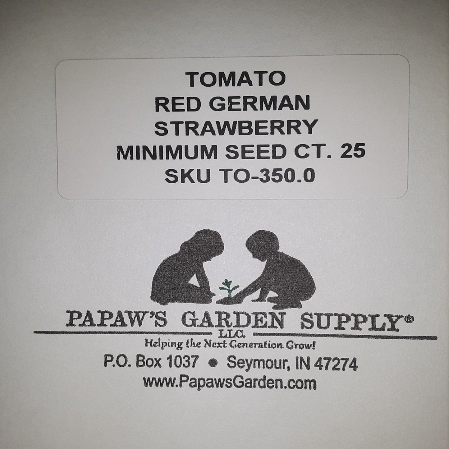 German Red Strawberry Heirloom Tomato Seeds
