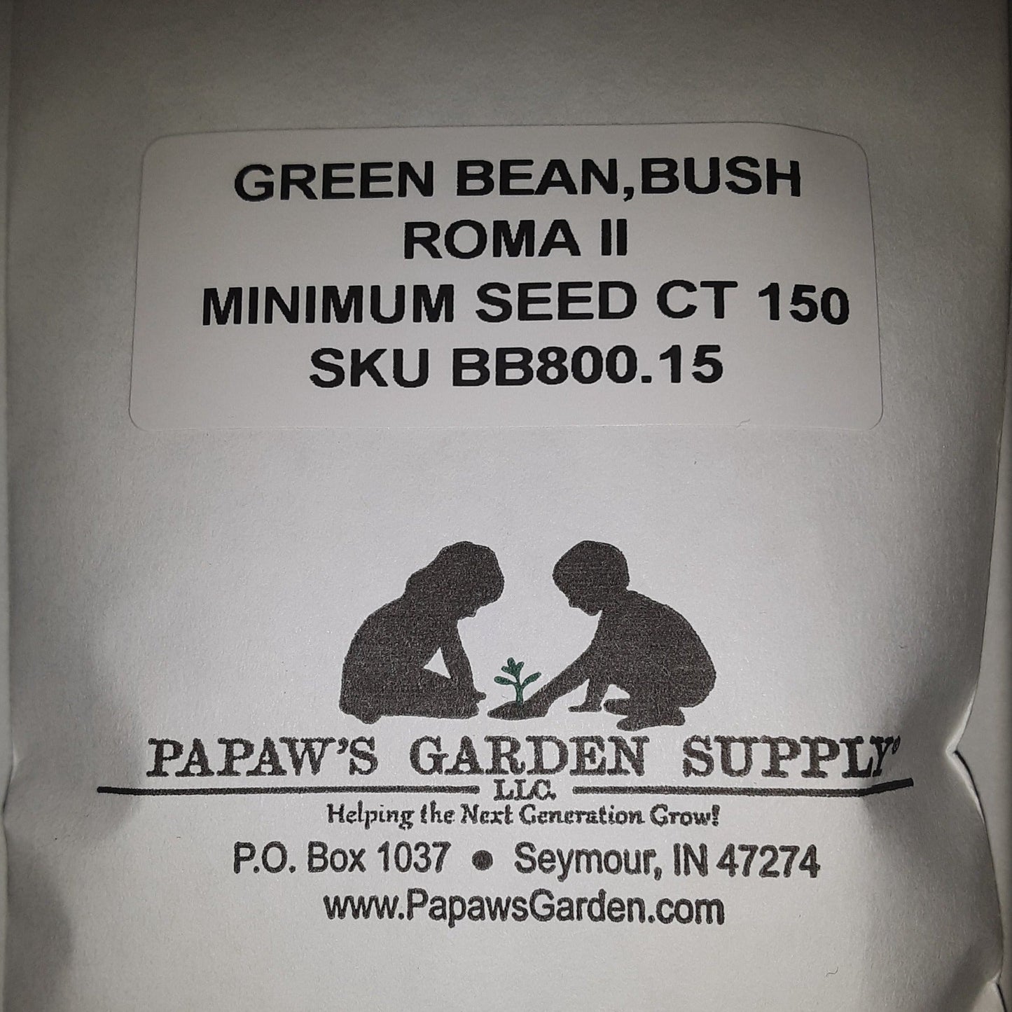 Roma II Green Bean Seeds
