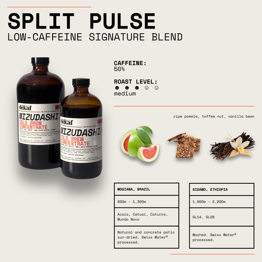 Split Pulse Mizudashi Cold Brew Concentrate