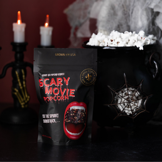 Scary Movie Popcorn - Bloody Red Popcorn Kernels