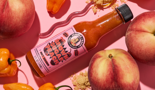 Brown Sugar Peach Hot Sauce