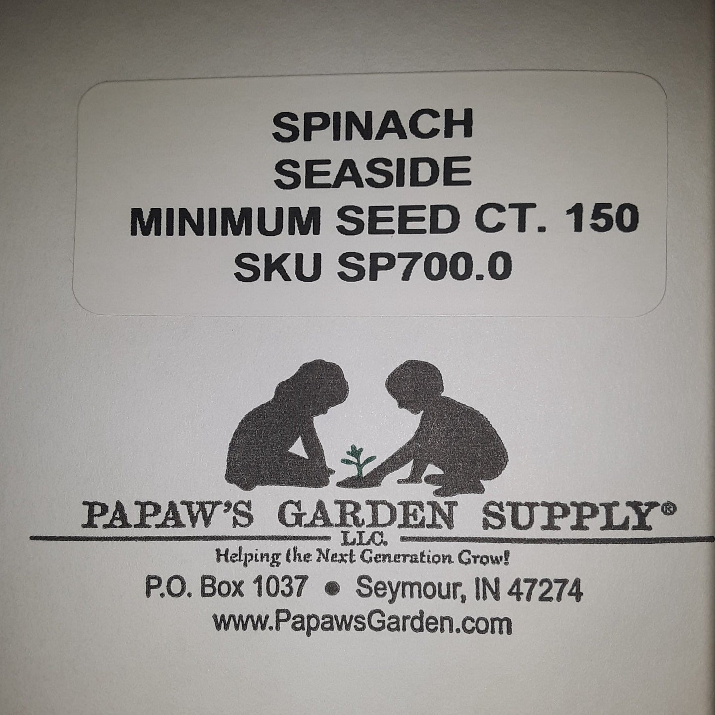 Seaside Hybrid Spinach Seeds