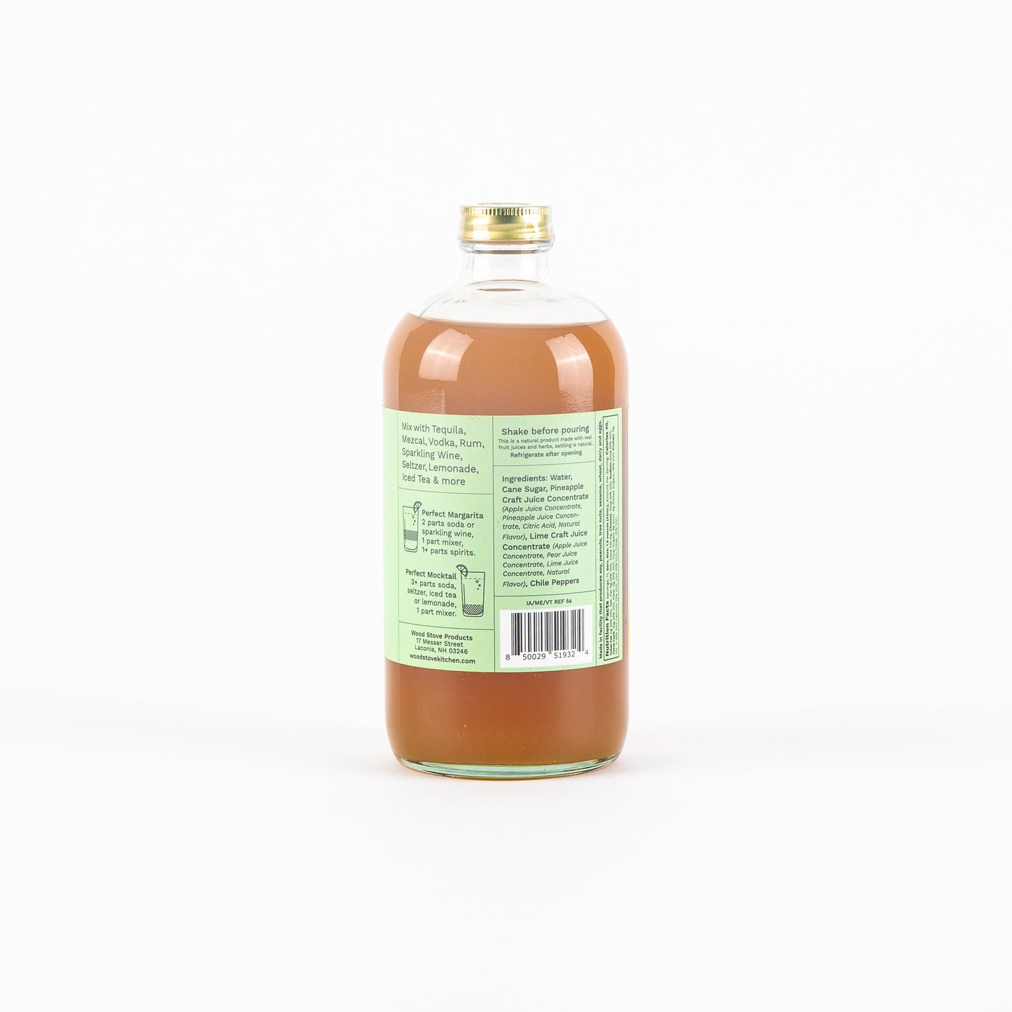 Margarita (Spicy Pineapple & Lime) Mixer, 16 fl oz