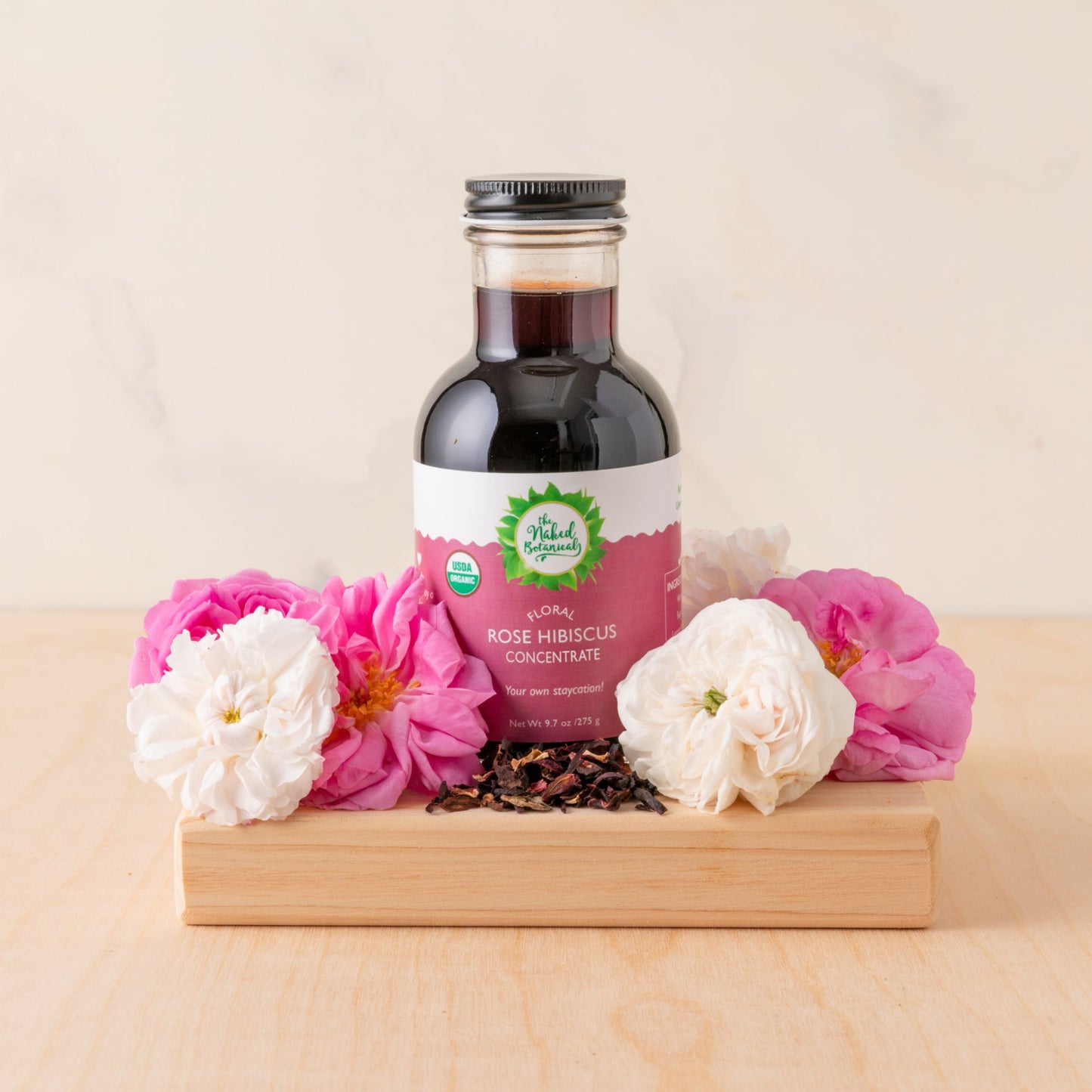 Rose Hibiscus Concentrate: A Staycation in a Bottle