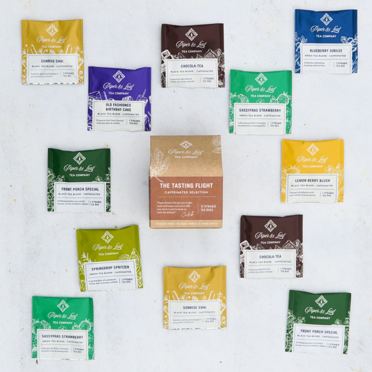 Caffeinated Tasting Flight - Box of 12 Tea Bags