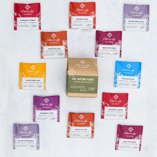 Caffeine Free Tasting Flight - Box of 12 Tea Bags
