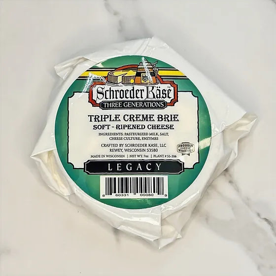 Triple Crème Brie Cheese Wheel