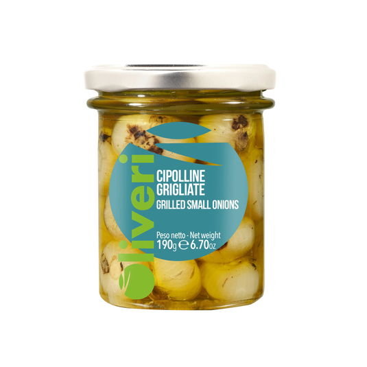 Grilled Small Onions in Extra Virgin Olive Oil (Cipolline Grigliate) by Oliveri