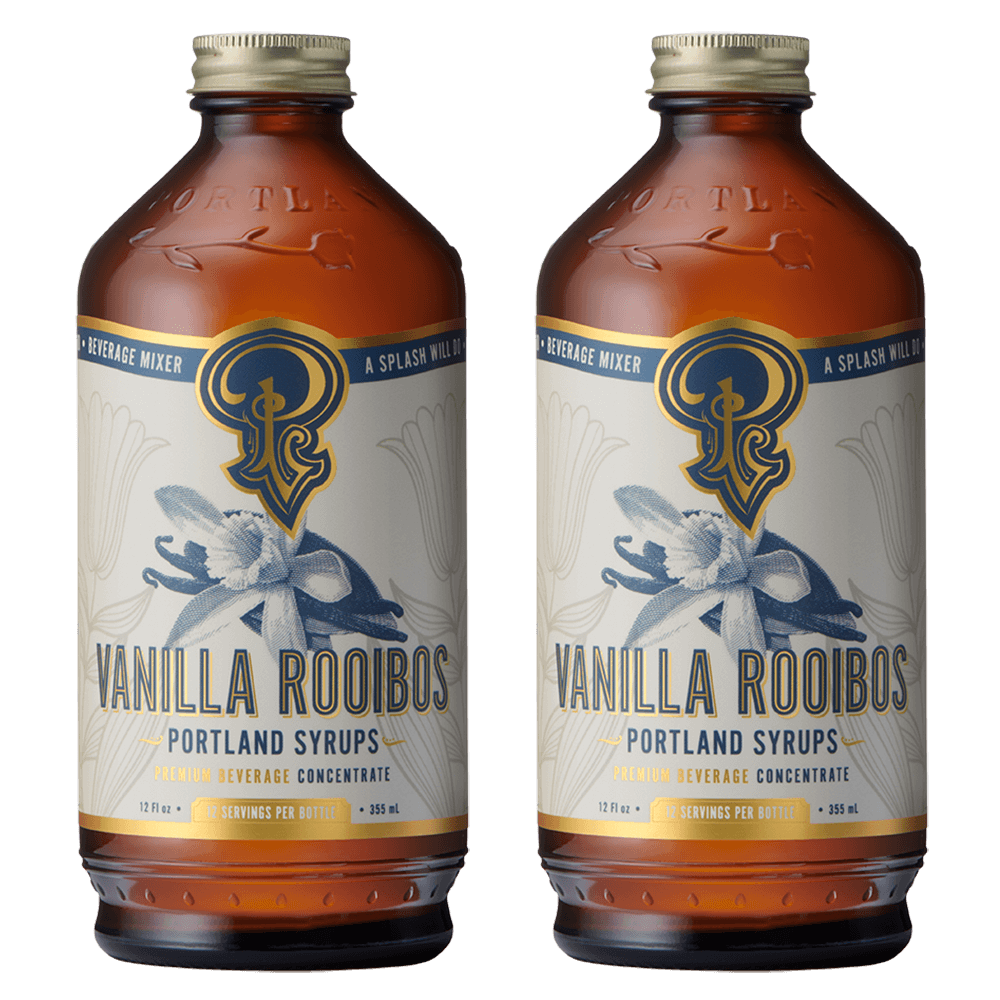 Vanilla Rooibos Syrup two-pack
