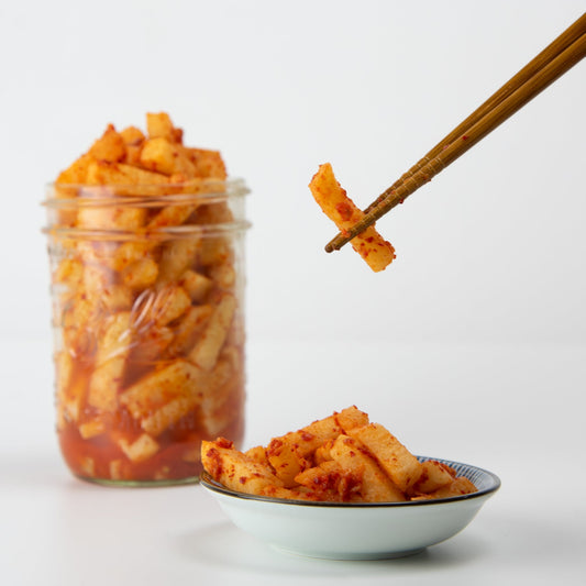 Vegan Jicama Kimchi