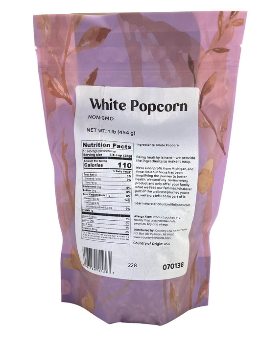 Popcorn, White