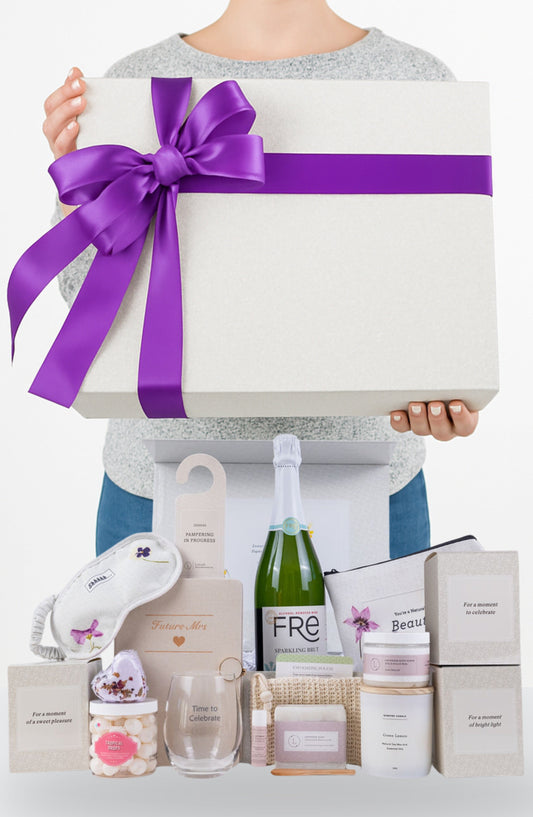 Bridal shower gift basket