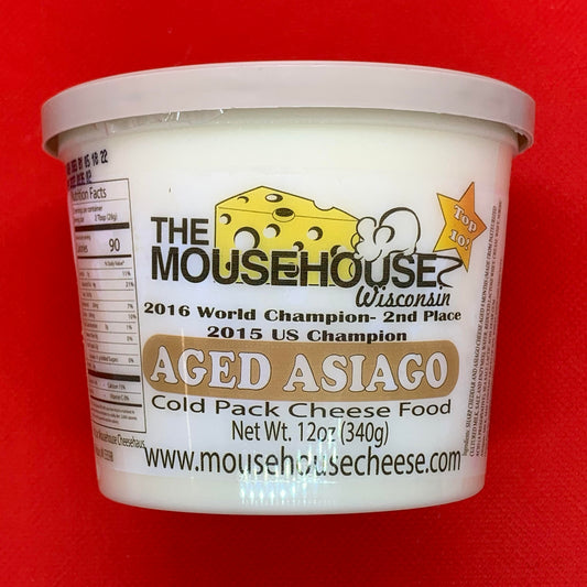 Aged Asiago Cheddar Spread, 12 oz