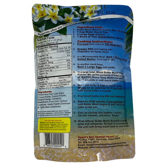 Hawaii's Best - Hawaiian Butter Mochi Brownie Mix