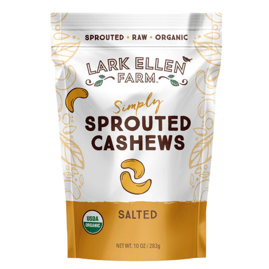 Cashews Lightly Salted. Sprouted Organic